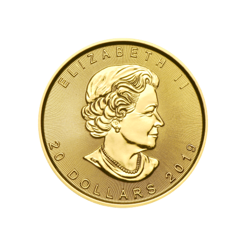 1/2 oz 2019 Canadian Maple Leaf Gold Coin | Royal Canadian Mint