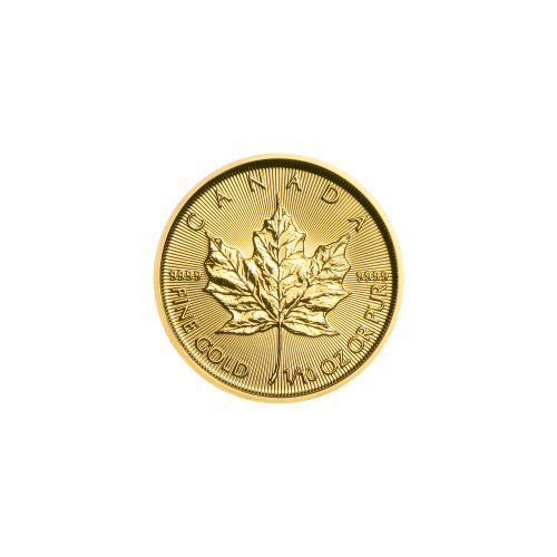 1/10 oz 2019 Canadian Maple Leaf Gold Coin | Royal Canadian Mint
