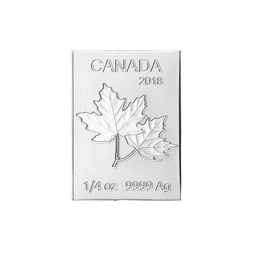 1/4 oz 2018 Maple Leaf Flex Multibar Silver Coin Piece | Royal Canadian Mint