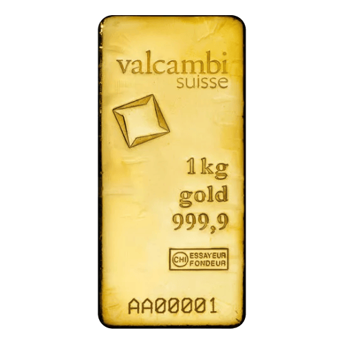 1 kilo Gold Bar | Valcambi