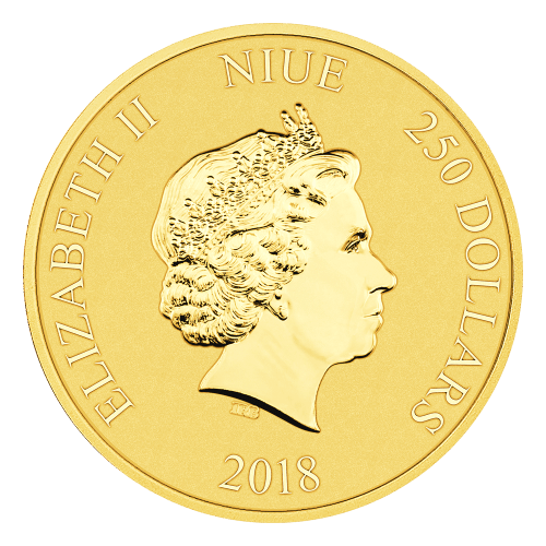 1 oz 2018 Disney: Mickey Mouse 90th Anniversary Gold Coin | New