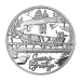 Ronde 1 once d'argent Fêtes de fin d'année Traîneau sur un pont | Monnaie de SilverTowne