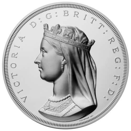 10 oz 1867 Confederation Medal Restrike Silver Round