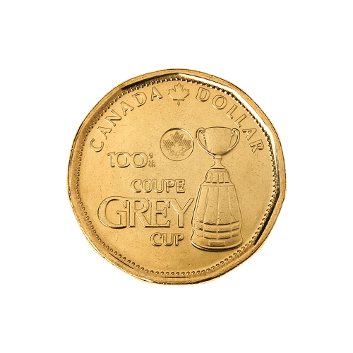 CFL Grey Cup 100th Anniversary Ultimate Fan Set with 1 oz Grey Cup Stamp Silver Bar | Royal Canadian Mint