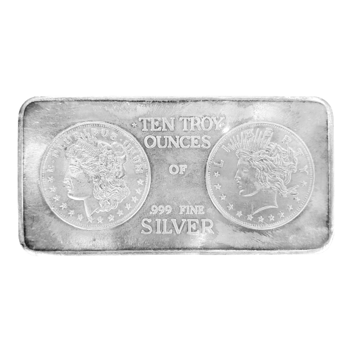 10 oz Portland Mint Art Silver Bar
