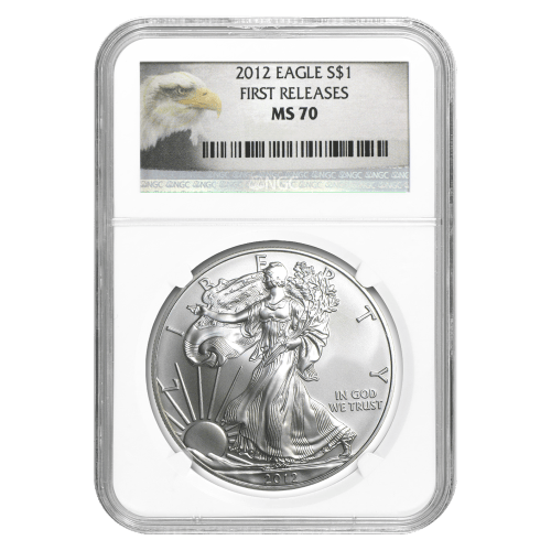 1 oz 2012 American Eagle NGC MS-70 First Releases Silver Coin | United States Mint