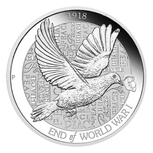 2 oz 2018 Australian Dove Silver Coin | Perth Mint