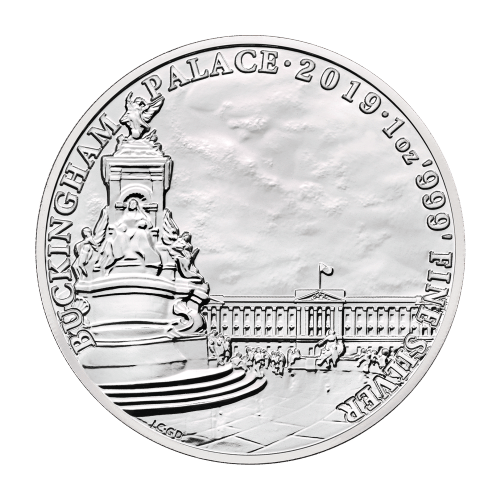 1 oz 2019 Landmarks of Britain Buckingham Palace Silver Coin | The Royal Mint