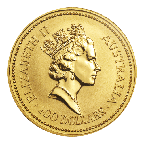1 oz 1990 Australian Kangaroo Nugget Gold Coin | Perth Mint