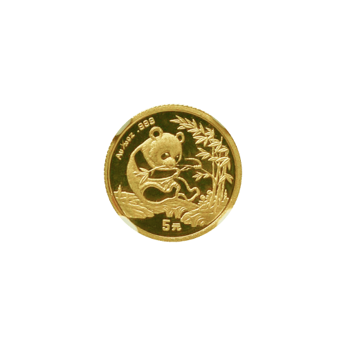 Pièce d'or Panda Chine 1994 1/20 once