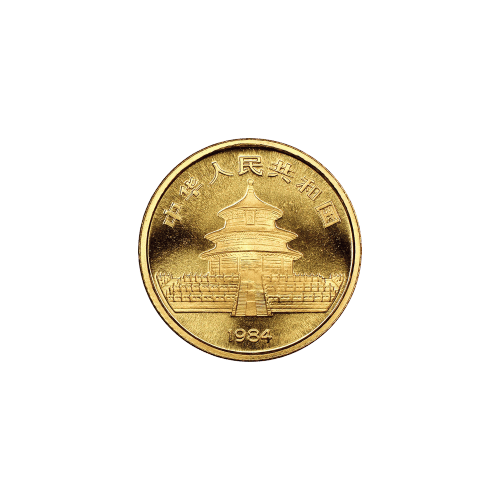 1/10 oz 1984 Chinese Panda Gold Coin | Chinese Mint
