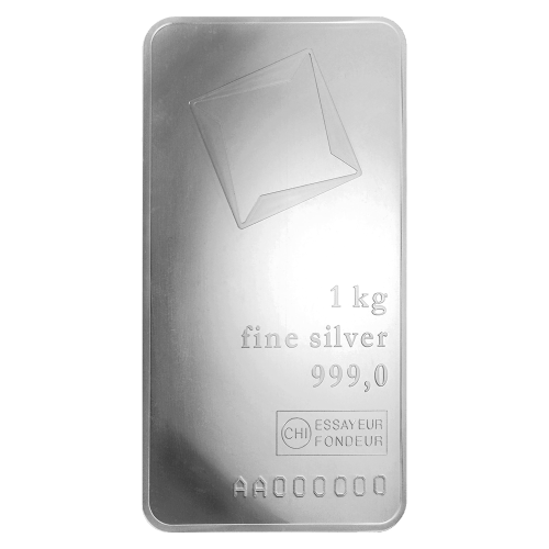 1 kilo Silver Bar | Valcambi