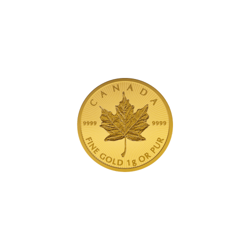1 gram 2019 MapleGram25 Single Gold Coin | Royal Canadian Mint