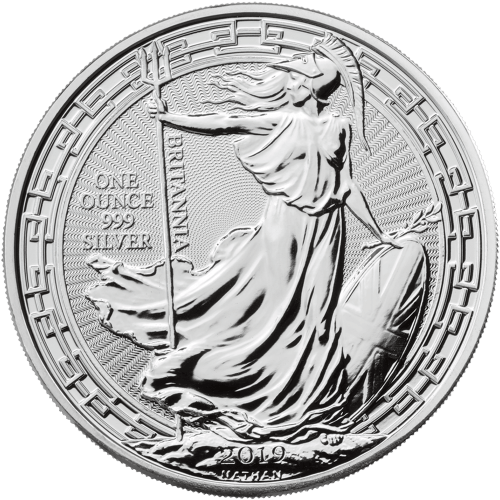 1 oz 2019 Britannia Oriental Border Silver Coin | The Royal Mint