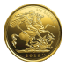 Pièce d'or 110e anniversaire du Souverain de 1908 2018 de 1 once