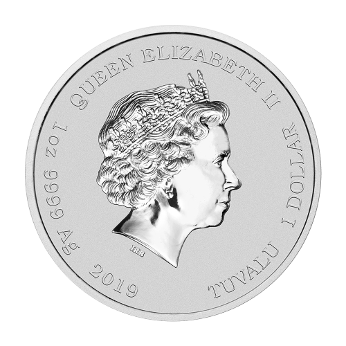 Pièce 1 once d'argent Homer Simpson 2019 | Monnaie de Perth