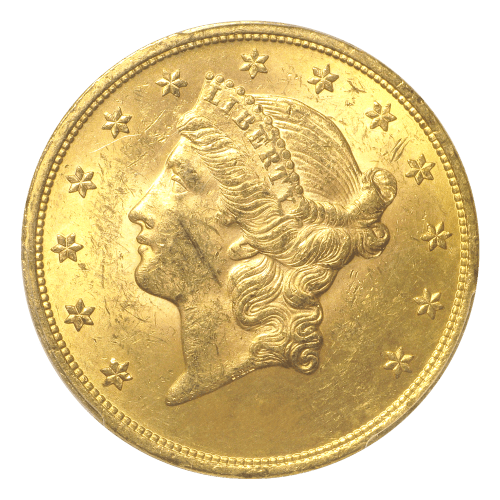 Pièce 20 $ en or MS-62 Liberté Double Aigle Année aléatoire | Monnaie des États-Unis