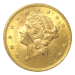 Pièce 20 $ en or MS-62 Liberté Double Aigle Année aléatoire | Monnaie des États-Unis