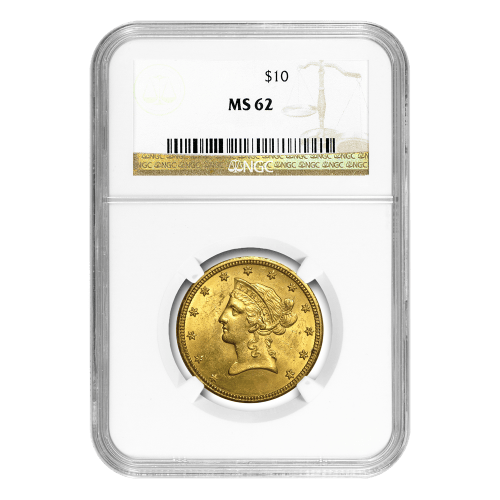 Random Year $10 Liberty Eagle MS-62 Gold Coin | United States Mint