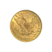 Pièce 5 $ en or MS-62 Liberté Demi Aigle Année aléatoire | Monnaie des États-Unis