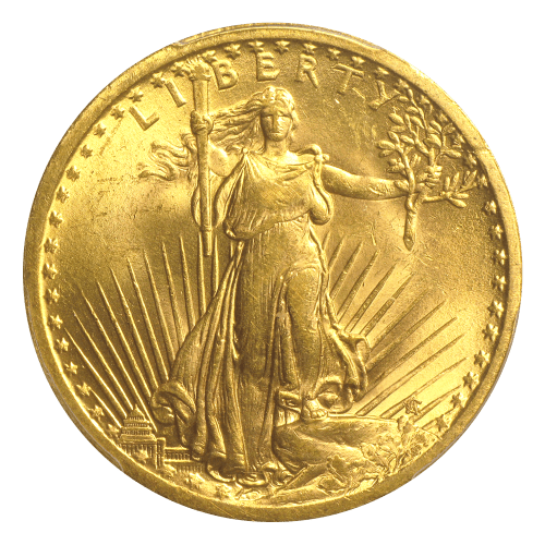 Random Year $20 Saint-Gaudens Double Eagle MS-63 Gold Coin | United States Mint