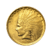 Random Year $10 Indian Eagle AU Gold Coin | United States Mint