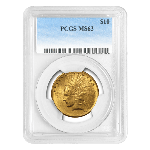 Random Year $10 Indian Eagle MS-63 Gold Coin | United States Mint