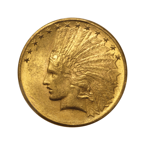 Random Year $10 Indian Eagle MS-63 Gold Coin | United States Mint