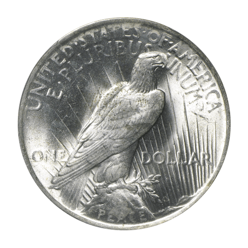 Random Year Peace Silver Dollar PCGS MS-64 Silver Coin | United States Mint