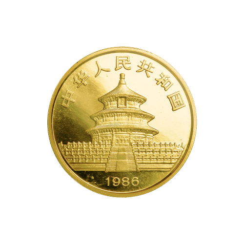 1/4 oz 1986 Chinese Panda Gold Coin | Chinese Mint