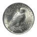 Pièce en argent MS-64 NGC Dollar de la Paix en argent Année aléatoire | Monnaie des États-Unis