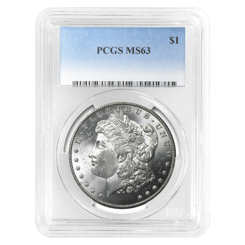 1878 - 1904 Morgan Silver Dollar PCGS MS-63 Silver Coin | United States Mint
