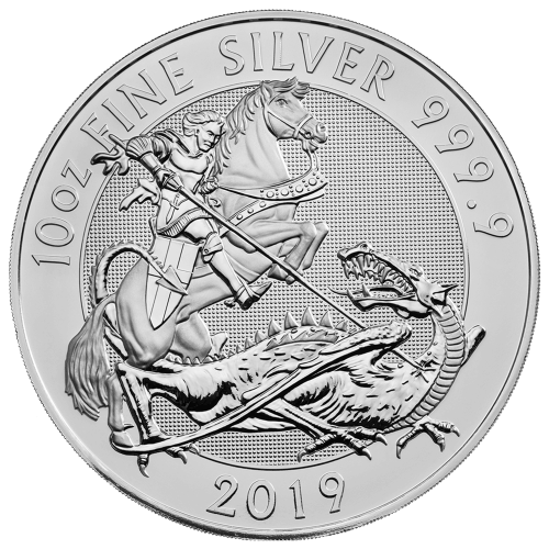 10 oz 2019 Valiant Silver Coin | The Royal Mint