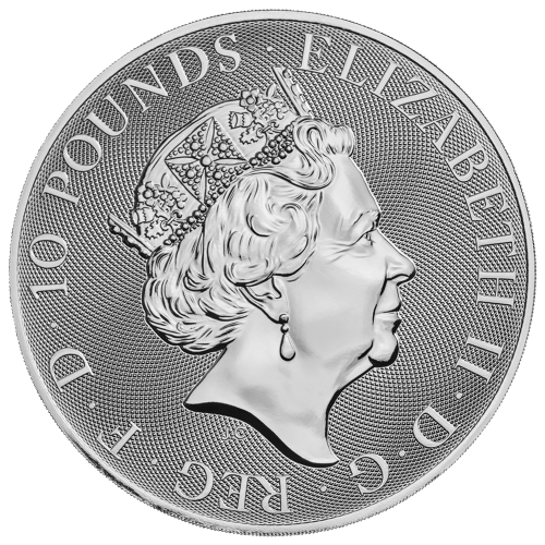 10 oz 2019 Valiant Silver Coin | The Royal Mint