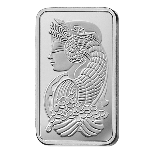 1 oz Platinum Bar | PAMP Suisse