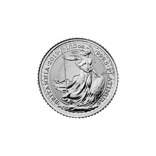 1/10 oz 2019 Britannia Platinum Coin | The Royal Mint