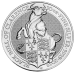 10 oz 2019 Queen's Beasts Black Bull of Clarence Silver Coin | The Royal Mint