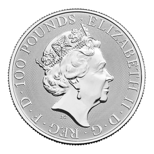 1 oz 2019 Queen's Beasts Black Bull of Clarence Platinum Coin | The Royal Mint