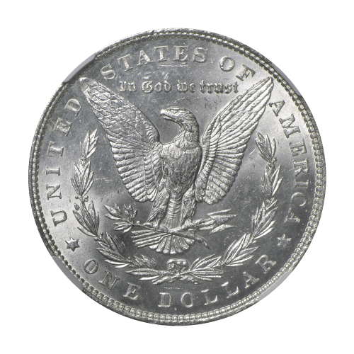 Pièce en argent MS-64 NGC Dollar Morgan d'argent 1878-1904 | Monnaie des États-Unis