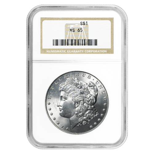 1878-1904 Morgan Silver Dollar NGC MS-65 Silver Coin | United