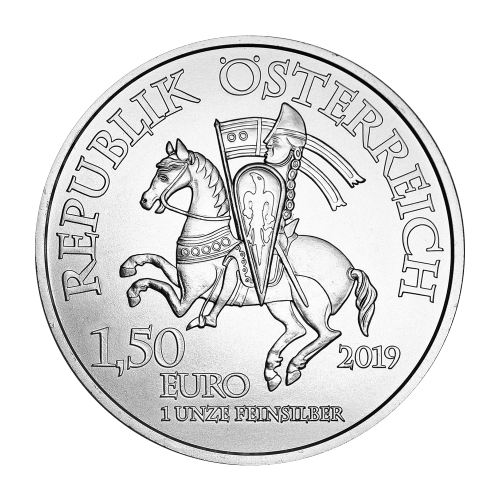 Pièce 1 once  d'argent 825e anniversaire Monnaie autrichienne | Wiener Neustadt 2019