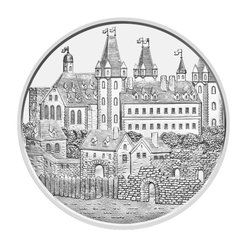 Pièce 1 once  d'argent 825e anniversaire Monnaie autrichienne | Wiener Neustadt 2019