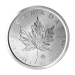 Pièce 1 once d'argent Double feuille d'érable canadienne incuse 2019 | Monnaie royale canadienne