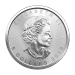 Pièce 1 once d'argent Double feuille d'érable canadienne incuse 2019 | Monnaie royale canadienne