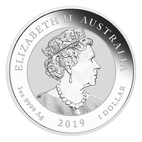 1 oz 2019 50th Anniversary of the Moon Landing Silver Coin | Perth Mint