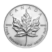Pièce 1 once d'argent Feuille d'érable canadienne 2007