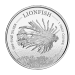 Pièce 1 once d'argent Poisson-lion de la Barbade 2019