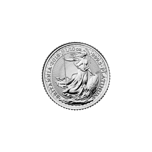 Pièce 1/10 once de platine Britannia 2018 | La Monnaie royale