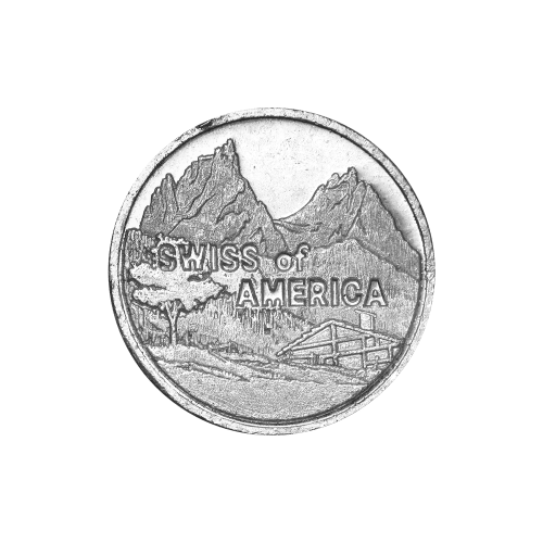 1 oz Swiss of America Silver Round