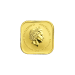 Pièce carrée 1/10 once d'or Carte 2017 | Monnaie de Perth